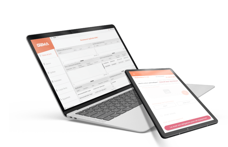 Application personnalisée sur web dans le secteur de l'industrie