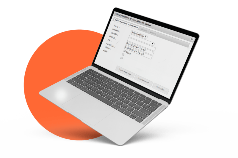 Application personnalisée sur web dans le secteur de l'industrie