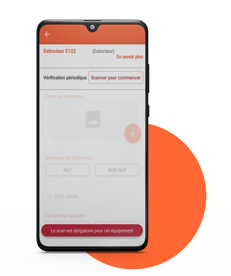 Application personnalisée sur android dans le secteur de l'industrie